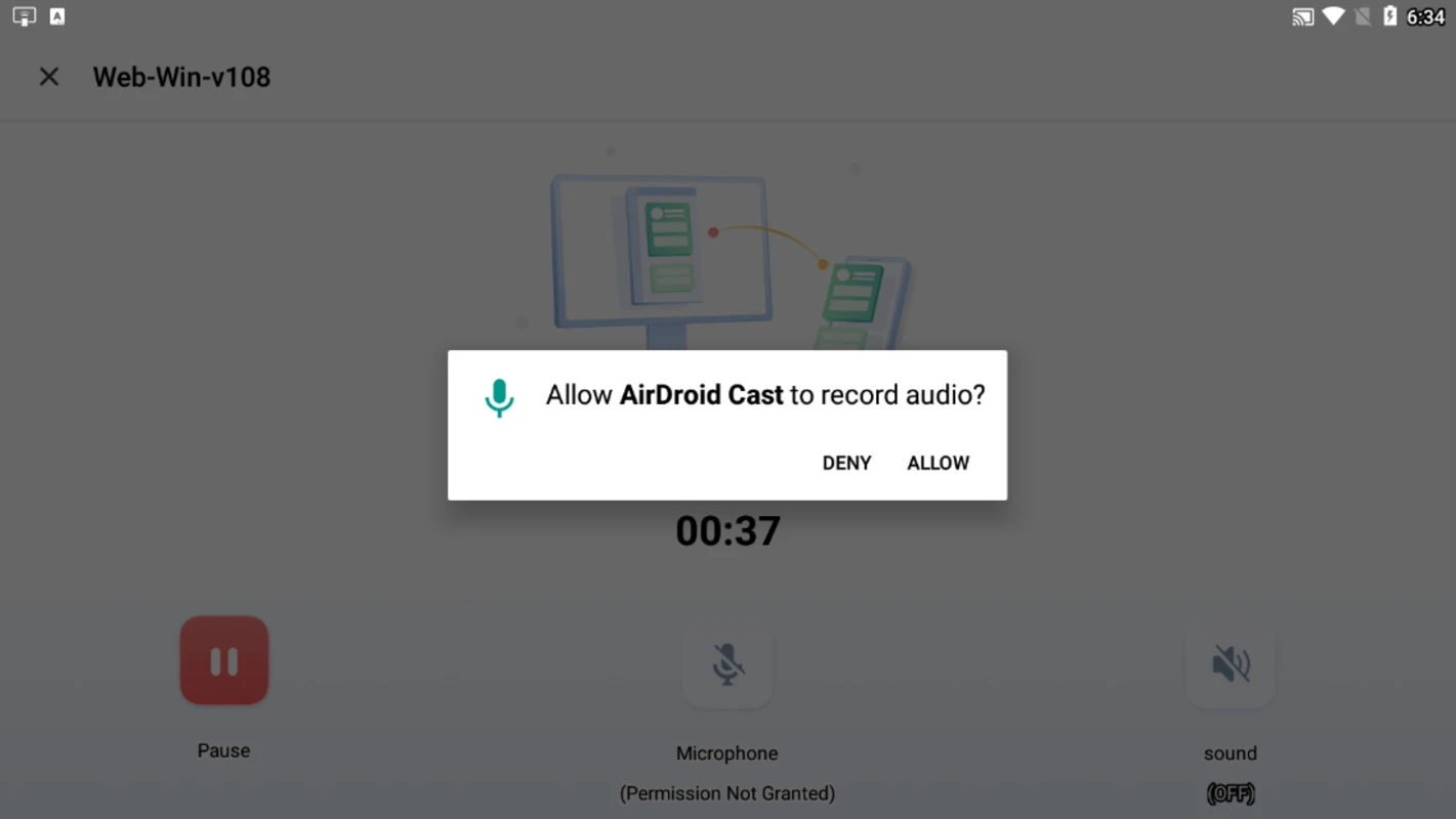 Secure AirDroid Cast connection between devices